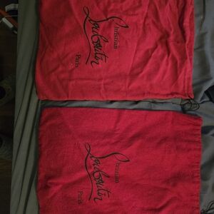 Christian Louboutin Red Dust Bags